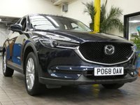 USED 2018 68 MAZDA CX-5 2.0 SPORT NAV PLUS 5d 163 BHP SAT NAV LEATHER SUNROOF, jUST SERVICED IN MARCH 2022