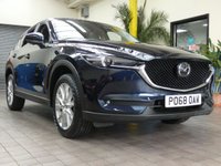 USED 2018 68 MAZDA CX-5 2.0 SPORT NAV PLUS 5d 163 BHP SAT NAV LEATHER SUNROOF, jUST SERVICED IN MARCH 2022