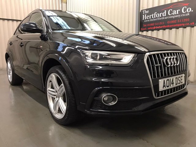2014 14 Audi Q3 2.0 TDI QUATTRO S LINE 5d 175 BHP