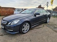 USED 2012 62 MERCEDES-BENZ E-CLASS 2.1 E220 CDI BLUEEFFICIENCY SPORT 2d 170 BHP MERCEDES-BENZ E-CLASS 2.1 E220 CDI BLUEEFFICIENCY SPORT 2d 170 BHP