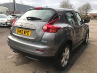 USED 2012 62 NISSAN JUKE 1.5 ACENTA DCI 5d 110 BHP CD/AUX/USB~CLIMATE~CRUISE~ALLOYS