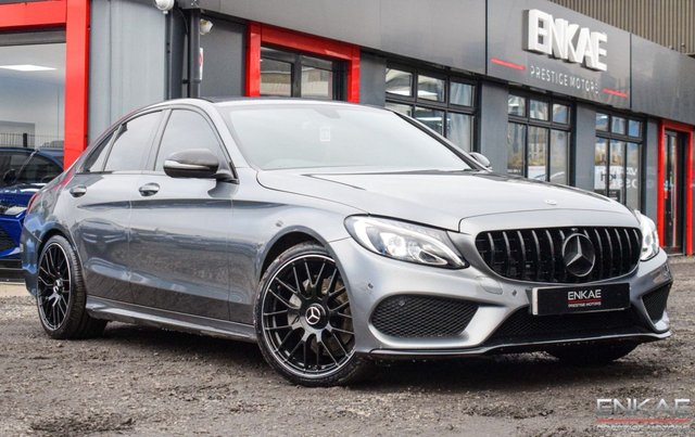 2018 18 Mercedes-Benz C Class 2.1 C 220 D AMG LINE 4d 170 BHP