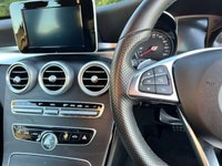 USED 2018 18 MERCEDES-BENZ C CLASS 2.1 C 220 D AMG LINE 5d 170 BHP Sat Nav Leather AMG Alloys