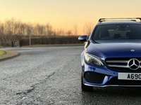 USED 2018 18 MERCEDES-BENZ C CLASS 2.1 C 220 D AMG LINE 5d 170 BHP Sat Nav Leather AMG Alloys