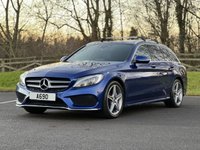 USED 2018 18 MERCEDES-BENZ C CLASS 2.1 C 220 D AMG LINE 5d 170 BHP Sat Nav Leather AMG Alloys