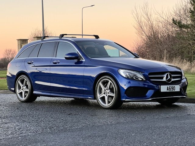 2018 18 Mercedes-Benz C Class 2.1 C 220 D AMG LINE 5d 170 BHP