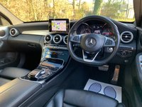 USED 2015 15 MERCEDES-BENZ C CLASS 2.1 C220 BLUETEC AMG LINE PREMIUM 4d 170 BHP HUGE SPEC MERCEDES C220d 2.1 AMG-LINE PREMIUM BLUETEC - AUTOMATIC/PADDLE SHIFT - FULL BLACK LEATHER - TWIN PANORAMIC GLASS ROOF - GLOSS BLACK AMG UPGRADE ALLOYS - &pound;30 PER YEAR ROAD TAX -  1 FORMER KEEPER - FULL HISTORY
