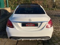 USED 2015 15 MERCEDES-BENZ C CLASS 2.1 C220 BLUETEC AMG LINE PREMIUM 4d 170 BHP HUGE SPEC MERCEDES C220d 2.1 AMG-LINE PREMIUM BLUETEC - AUTOMATIC/PADDLE SHIFT - FULL BLACK LEATHER - TWIN PANORAMIC GLASS ROOF - GLOSS BLACK AMG UPGRADE ALLOYS - &pound;30 PER YEAR ROAD TAX -  1 FORMER KEEPER - FULL HISTORY
