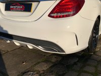 USED 2015 15 MERCEDES-BENZ C CLASS 2.1 C220 BLUETEC AMG LINE PREMIUM 4d 170 BHP HUGE SPEC MERCEDES C220d 2.1 AMG-LINE PREMIUM BLUETEC - AUTOMATIC/PADDLE SHIFT - FULL BLACK LEATHER - TWIN PANORAMIC GLASS ROOF - GLOSS BLACK AMG UPGRADE ALLOYS - &pound;30 PER YEAR ROAD TAX -  1 FORMER KEEPER - FULL HISTORY