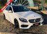 USED 2015 15 MERCEDES-BENZ C CLASS 2.1 C220 BLUETEC AMG LINE PREMIUM 4d 170 BHP HUGE SPEC MERCEDES C220d 2.1 AMG-LINE PREMIUM BLUETEC - AUTOMATIC/PADDLE SHIFT - FULL BLACK LEATHER - TWIN PANORAMIC GLASS ROOF - GLOSS BLACK AMG UPGRADE ALLOYS - &pound;30 PER YEAR ROAD TAX -  1 FORMER KEEPER - FULL HISTORY