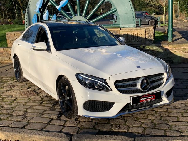 2015 15 Mercedes-Benz C Class 2.1 C220 BLUETEC AMG LINE PREMIUM 4d 170 BHP