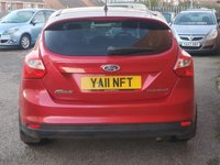 USED 2011 11 FORD FOCUS 1.6 TITANIUM 5d 124 BHP 