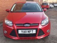 USED 2011 11 FORD FOCUS 1.6 TITANIUM 5d 124 BHP 