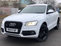 USED 2014 14 AUDI Q5 2.0 TDI QUATTRO S LINE PLUS S/S 5d 175 BHP 