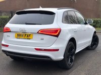 USED 2014 14 AUDI Q5 2.0 TDI QUATTRO S LINE PLUS S/S 5d 175 BHP 