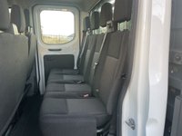 USED 2016 16 FORD TRANSIT 350 TDCi 125 L3 CREW CAB 9ft DROPSIDE DRW  7 Seats
