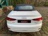 USED 2017 17 AUDI A5 2.0 TDI SPORT 2d 188 BHP A5 SPORT TDi CONVERTIBLE - AUTOMATIC/PADDLE-SHIFT GEARBOX - FULL BLACK LEATHER - 1 FORMER KEEPER - SERVICE HISTORY - PEARL METALLLIC PAINT - UPGRADE ALLOYS - SATELLITE NAVIGATION