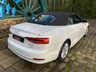 USED 2017 17 AUDI A5 2.0 TDI SPORT 2d 188 BHP A5 SPORT TDi CONVERTIBLE - AUTOMATIC/PADDLE-SHIFT GEARBOX - FULL BLACK LEATHER - 1 FORMER KEEPER - SERVICE HISTORY - PEARL METALLLIC PAINT - UPGRADE ALLOYS - SATELLITE NAVIGATION