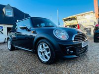 USED 2011 11 MINI HATCH ONE 1.6 ONE 3d 98 BHP Superb Mini with Lots of Extras in Metallic Black