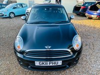 USED 2011 11 MINI HATCH ONE 1.6 ONE 3d 98 BHP Superb Mini with Lots of Extras in Metallic Black