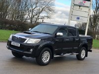 USED 2012 12 TOYOTA HI-LUX 3.0 INVINCIBLE 4X4 D-4D DCB 169 BHP 6 TOYOTA DEALER STAMPS IN BOOK  !
