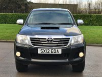 USED 2012 12 TOYOTA HI-LUX 3.0 INVINCIBLE 4X4 D-4D DCB 169 BHP 6 TOYOTA DEALER STAMPS IN BOOK  !