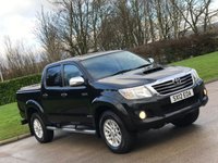 USED 2012 12 TOYOTA HI-LUX 3.0 INVINCIBLE 4X4 D-4D DCB 169 BHP 6 TOYOTA DEALER STAMPS IN BOOK  !