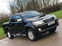 USED 2012 12 TOYOTA HI-LUX 3.0 INVINCIBLE 4X4 D-4D DCB 169 BHP 6 TOYOTA DEALER STAMPS IN BOOK  !