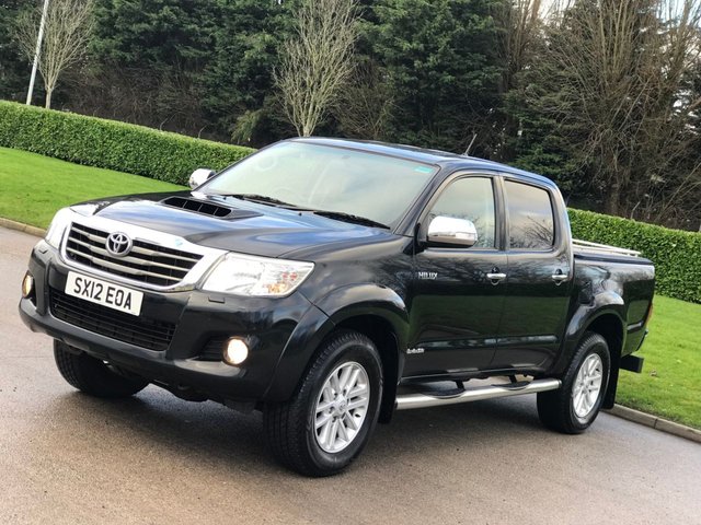 2012 12 Toyota HI-Lux 3.0 INVINCIBLE 4X4 D-4D DCB 169 BHP
