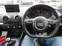 USED 2014 14 AUDI A3 1.4 TFSI S LINE 5d 121 BHP FULLY SERVICED+1 YEAR MOT+BREAKDOWN COVER
