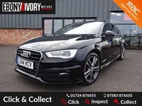 USED 2014 14 AUDI A3 1.4 TFSI S LINE 5d 121 BHP FULLY SERVICED+1 YEAR MOT+BREAKDOWN COVER