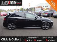 USED 2014 14 AUDI A3 1.4 TFSI S LINE 5d 121 BHP FULLY SERVICED+1 YEAR MOT+BREAKDOWN COVER