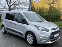 USED 2018 18 FORD TRANSIT CONNECT 230 TDCI 115 L2 D/CAB 5 SEAT CREW VAN T/SLD 
