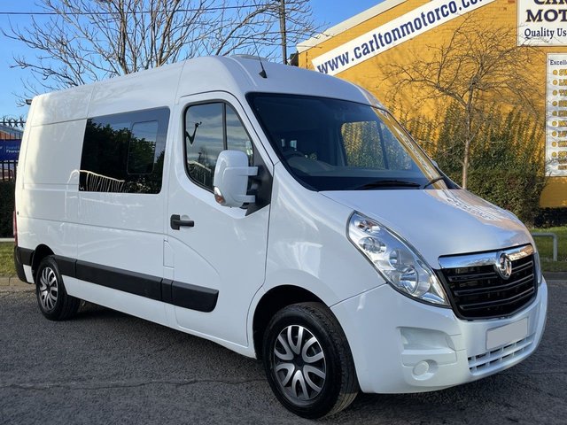 2017 17 Vauxhall Movano F3500 L2 [ MESS / WELFARE+TOLIET ] CREW VAN