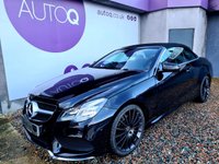 USED 2014 MERCEDES-BENZ E-CLASS 2.1 E220 CDI AMG SPORT 2d 170 BHP LOW MILES + SAT NAV + LEATHER SEATS