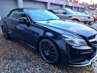 USED 2014 MERCEDES-BENZ E-CLASS 2.1 E220 CDI AMG SPORT 2d 170 BHP LOW MILES + SAT NAV + LEATHER SEATS