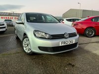 USED 2012 12 VOLKSWAGEN GOLF 1.6 MATCH TDI 5d 103 BHP 