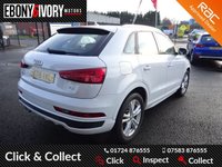 USED 2015 15 AUDI Q3 2.0 TDI S LINE 5d 148 BHP FULLY SERVICED+1 YEAR MOT+BREAKDOWN COVER