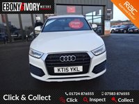 USED 2015 15 AUDI Q3 2.0 TDI S LINE 5d 148 BHP FULLY SERVICED+1 YEAR MOT+BREAKDOWN COVER