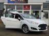 USED 2013 63 FORD FIESTA 1.0 ZETEC 5d 99 BHP Finished in FROZEN WHITE with contrasting DARK GREY Cloth interior trim. This Fiesta is a small family 5 door car that you can really enjoy driving. Economical and cheap to run, stylish to look at and some great features. Specification includes, Zero road tax, B/Tooth, Alloys, Air Con, Heated front Screen, Rear Park sensors and much more, makes this a must for the first time driver or small family. Dealer Serviced at 5544 miles, 5742 miles, 8547 miles, 19803 miles and on arrival at EMC.