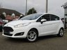 USED 2013 63 FORD FIESTA 1.0 ZETEC 5d 99 BHP Finished in FROZEN WHITE with contrasting DARK GREY Cloth interior trim. This Fiesta is a small family 5 door car that you can really enjoy driving. Economical and cheap to run, stylish to look at and some great features. Specification includes, Zero road tax, B/Tooth, Alloys, Air Con, Heated front Screen, Rear Park sensors and much more, makes this a must for the first time driver or small family. Dealer Serviced at 5544 miles, 5742 miles, 8547 miles, 19803 miles and on arrival at EMC.