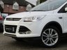 USED 2016 66 FORD KUGA 2.0 TITANIUM X TDCI 5d 148 BHP Finished in FROZEN WHITE with contrasting HEATED LEATHER TRIM. This Kuga is a great choice if you like driving. It's one of the most enjoyable, practical and fun family SUV's around. Features include PAN ROOF, Sat Nav, DAB, Electric Power Boot, Heated Full Leather,  Cruise Control, 19" Alloys, B/Tooth and much more. Serviced at the following miles: 11739 miles, 24525 miles, 35035 miles, 42146 miles, 49982 miles, comes with 2 keys & MOT until 11/2022
