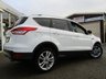 USED 2016 66 FORD KUGA 2.0 TITANIUM X TDCI 5d 148 BHP Finished in FROZEN WHITE with contrasting HEATED LEATHER TRIM. This Kuga is a great choice if you like driving. It's one of the most enjoyable, practical and fun family SUV's around. Features include PAN ROOF, Sat Nav, DAB, Electric Power Boot, Heated Full Leather,  Cruise Control, 19" Alloys, B/Tooth and much more. Serviced at the following miles: 11739 miles, 24525 miles, 35035 miles, 42146 miles, 49982 miles, comes with 2 keys & MOT until 11/2022