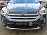 USED 2019 19 FORD KUGA 2.0 TITANIUM EDITION 5d 148 BHP Finished in CHROME BLUE metallic with contrasting BLACK PART LEATHER TRIM. Still under Manufacturers Warranty until 29/3/2022. This Kuga is a great choice if you like driving. It's one of the most enjoyable, practical and fun family SUV's around. Features include Sat Nav, 18" ALLOYS, Rear Park Sensors, Tinted Windows, DAB, B/Tooth, Cruise and much more. Dealer serviced at 11082 miles, 23992 miles, 32849 miles and at 43484 miles on 16/7/2021.