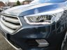 USED 2019 19 FORD KUGA 2.0 TITANIUM EDITION 5d 148 BHP Finished in CHROME BLUE metallic with contrasting BLACK PART LEATHER TRIM. Still under Manufacturers Warranty until 29/3/2022. This Kuga is a great choice if you like driving. It's one of the most enjoyable, practical and fun family SUV's around. Features include Sat Nav, 18" ALLOYS, Rear Park Sensors, Tinted Windows, DAB, B/Tooth, Cruise and much more. Dealer serviced at 11082 miles, 23992 miles, 32849 miles and at 43484 miles on 16/7/2021.