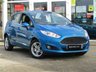USED 2013 13 FORD FIESTA 1.0 ZETEC 5d 99 BHP Finished in Special Edition CANDY BLUE METALLIC with contrasting GREY Cloth interior trim. This Fiesta is a small family 5 door car that you can really enjoy driving. Economical and cheap to run, stylish to look at and some great features. Specification includes, Zero road tax, B/Tooth, Alloys, Air Con, Heated front Screen and much more, makes this a must for the first time driver or small family. Serviced at 3021 miles, 6049 miles, 11884 miles, 14701 miles, 17365 miles and on arrival at 19319 m