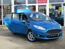 USED 2013 13 FORD FIESTA 1.0 ZETEC 5d 99 BHP Finished in Special Edition CANDY BLUE METALLIC with contrasting GREY Cloth interior trim. This Fiesta is a small family 5 door car that you can really enjoy driving. Economical and cheap to run, stylish to look at and some great features. Specification includes, Zero road tax, B/Tooth, Alloys, Air Con, Heated front Screen and much more, makes this a must for the first time driver or small family. Serviced at 3021 miles, 6049 miles, 11884 miles, 14701 miles, 17365 miles and on arrival at 19319 m