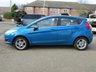 USED 2013 13 FORD FIESTA 1.0 ZETEC 5d 99 BHP Finished in Special Edition CANDY BLUE METALLIC with contrasting GREY Cloth interior trim. This Fiesta is a small family 5 door car that you can really enjoy driving. Economical and cheap to run, stylish to look at and some great features. Specification includes, Zero road tax, B/Tooth, Alloys, Air Con, Heated front Screen and much more, makes this a must for the first time driver or small family. Serviced at 3021 miles, 6049 miles, 11884 miles, 14701 miles, 17365 miles and on arrival at 19319 m