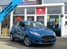 USED 2013 13 FORD FIESTA 1.0 ZETEC 5d 99 BHP Finished in Special Edition CANDY BLUE METALLIC with contrasting GREY Cloth interior trim. This Fiesta is a small family 5 door car that you can really enjoy driving. Economical and cheap to run, stylish to look at and some great features. Specification includes, Zero road tax, B/Tooth, Alloys, Air Con, Heated front Screen and much more, makes this a must for the first time driver or small family. Serviced at 3021 miles, 6049 miles, 11884 miles, 14701 miles, 17365 miles and on arrival at 19319 m