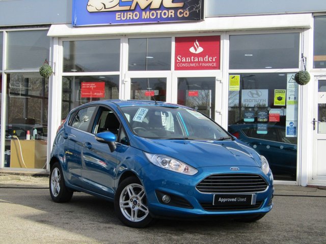 2013 13 Ford Fiesta 1.0 ZETEC 5d 99 BHP
